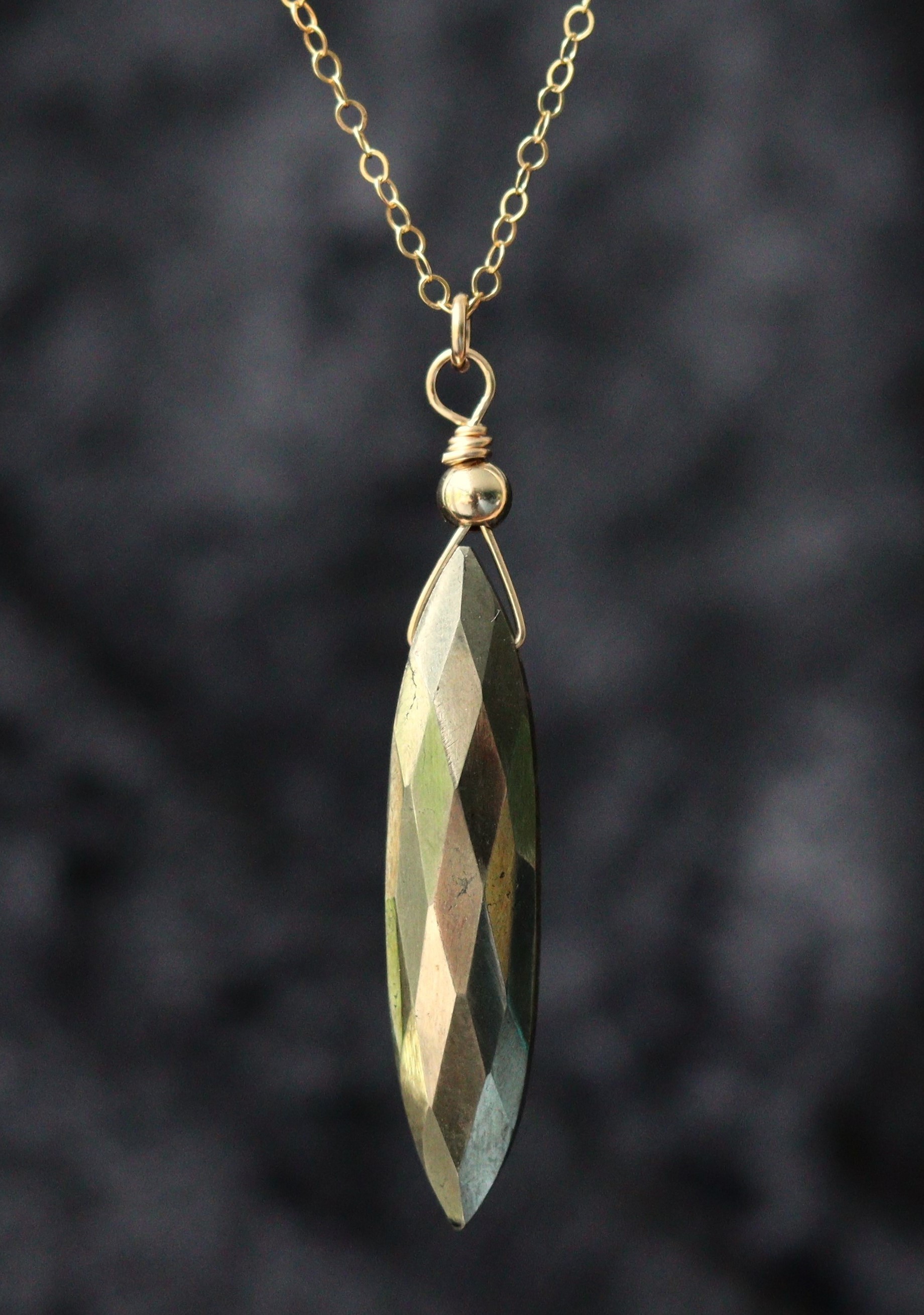 Pyriet 14k gold filled gouden hanger ketting
