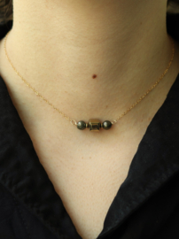 Pyriet 14k gold filled gouden choker