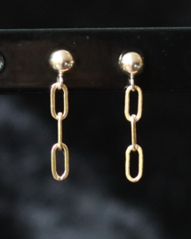 14k gold filled gouden oorbellen