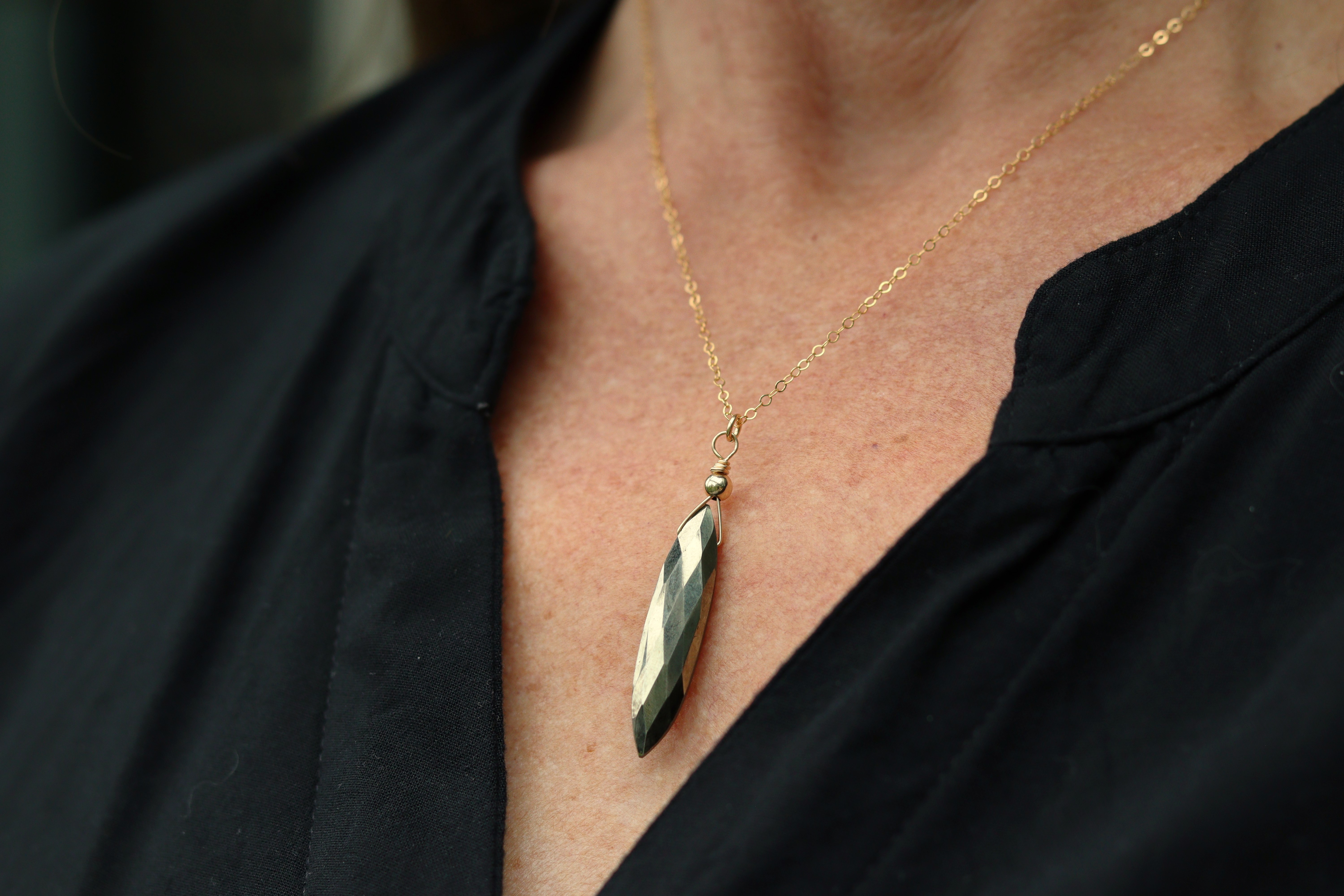 Pyriet 14k gold filled gouden hanger ketting