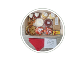 By Caatje Moederdag XL High Tea Box (voor 2 pers)