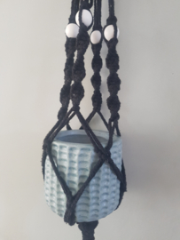 Macrame plantenhanger met pot NIEUW!!!