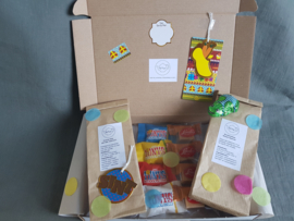 Brievenbus verwenbox: By Caatje Thee met lekkers Deluxe thema Sinterklaas