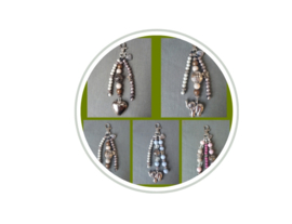 Tassen- of sleutelhanger kralen diverse uitvoeringen