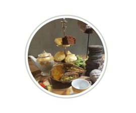 COMPLEET VERZORGDE HIGH TEA (INCLUSIEF LEENSERVIES)