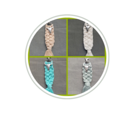 WORKSHOP 1 MACRAME TASSENHANGER  MAKEN MET (KLEINE) BY CAATJE HIGH TEA