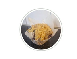 Gutenvrije blueberry muffins (set van 6 stuks) - als aanvulling op een high tea (box) NIEUW!!