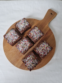 6 Stuks feestbrownies - NIEUW !!!