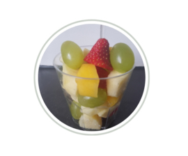 Verse fruitsalade - als aanvulling op een high tea box