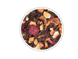 Zwarte thee Bosvruchten