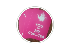 Ansichtkaart You are my cup of tea