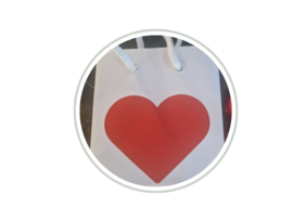 Tasje hart - stel hiermee zelf een theepakket samen!