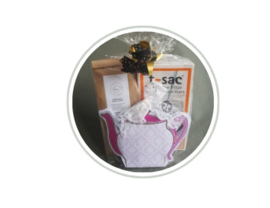 Theepakket theepotje roze