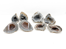 Agaat geode set AAA kwaliteit