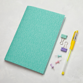 Little project notebook - Blank pages - Green