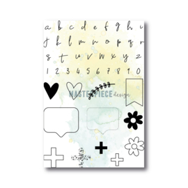 4x6" Clear Stampset - Fresh Things