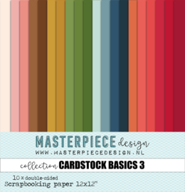Masterpiece Design - Papercollection - "Cardstock Basics #3"