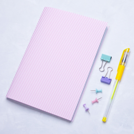 Little project notebook - Lined pages - Pink