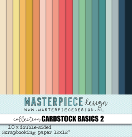 Masterpiece Design - Papercollection - "Cardstock Basics #2"