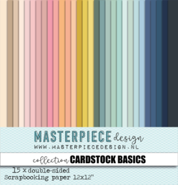 Masterpiece Design - Papercollection - "Cardstock Basics"