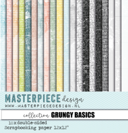 Masterpiece Design - Papercollection - "Grungy Basics"