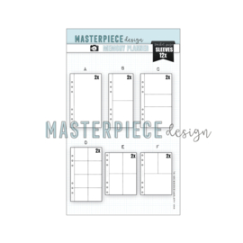 Memory Planner - 4x8"  pocket page sleeves - Variety