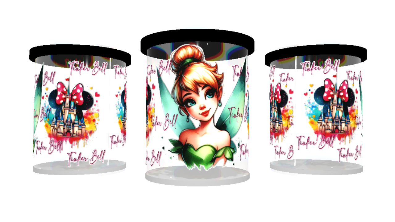 UV DTF cup sticker Tinkerbell