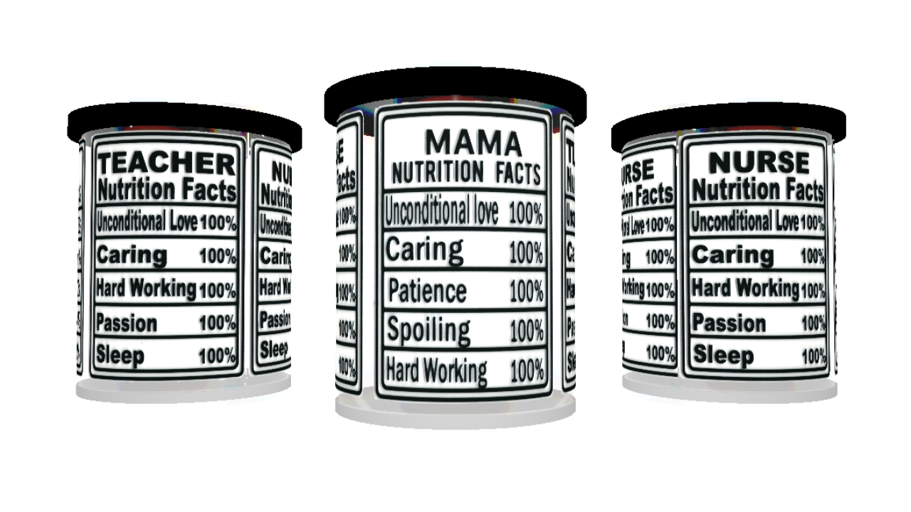 UV DTF cup sticker nurse - mom