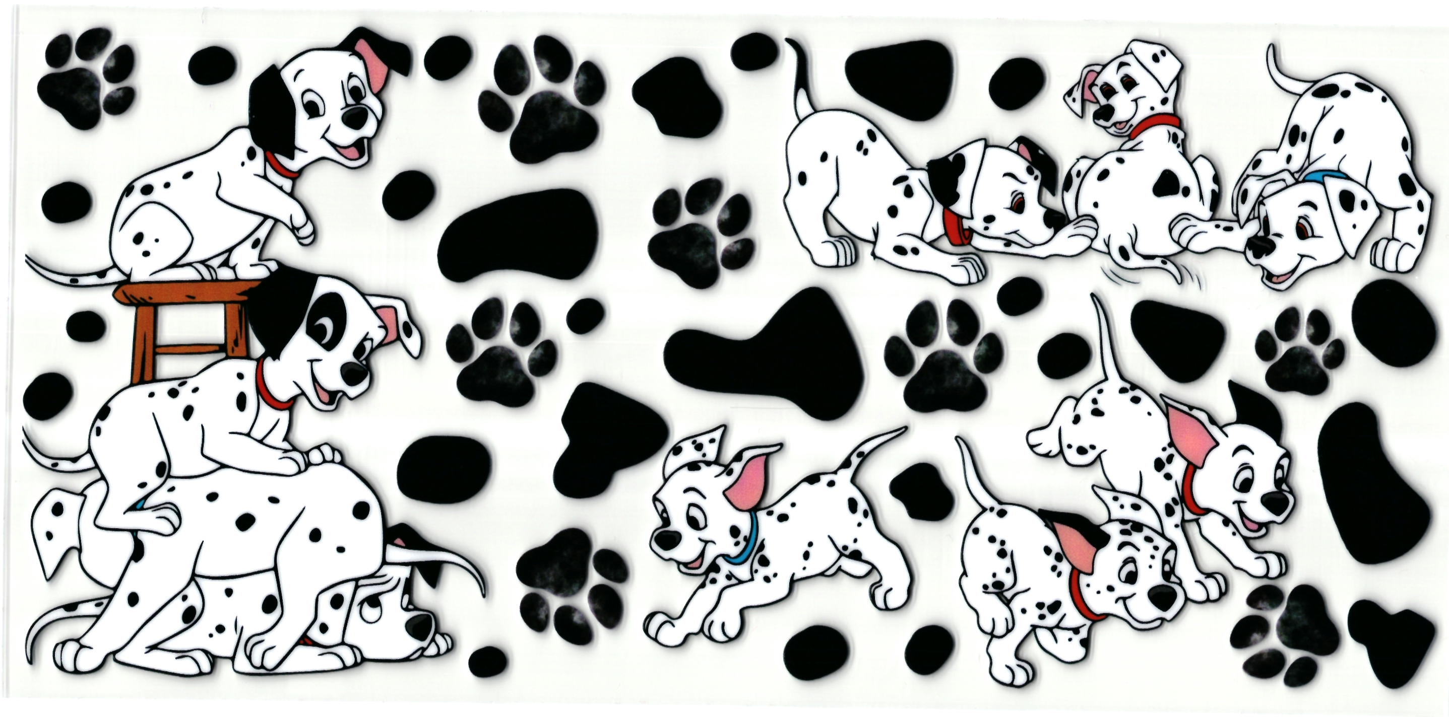 UV DTF cup sticker 101 dalmatiers