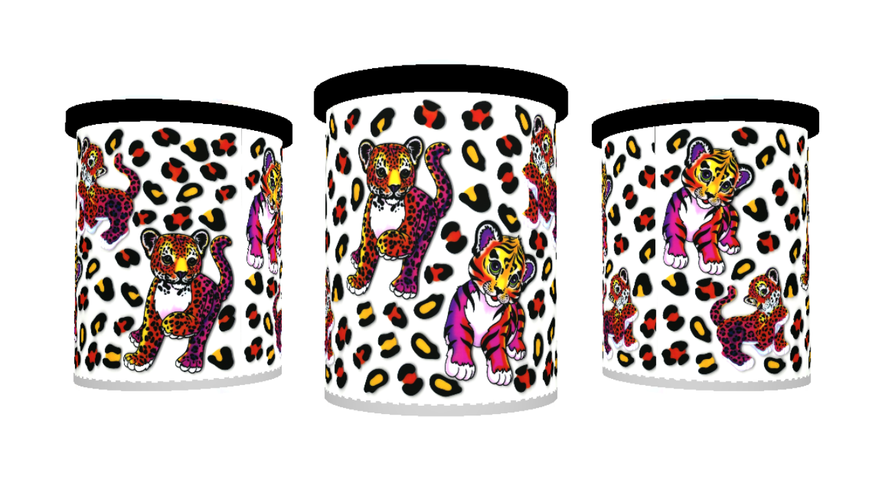 UV DTF cup wrap sticker panter
