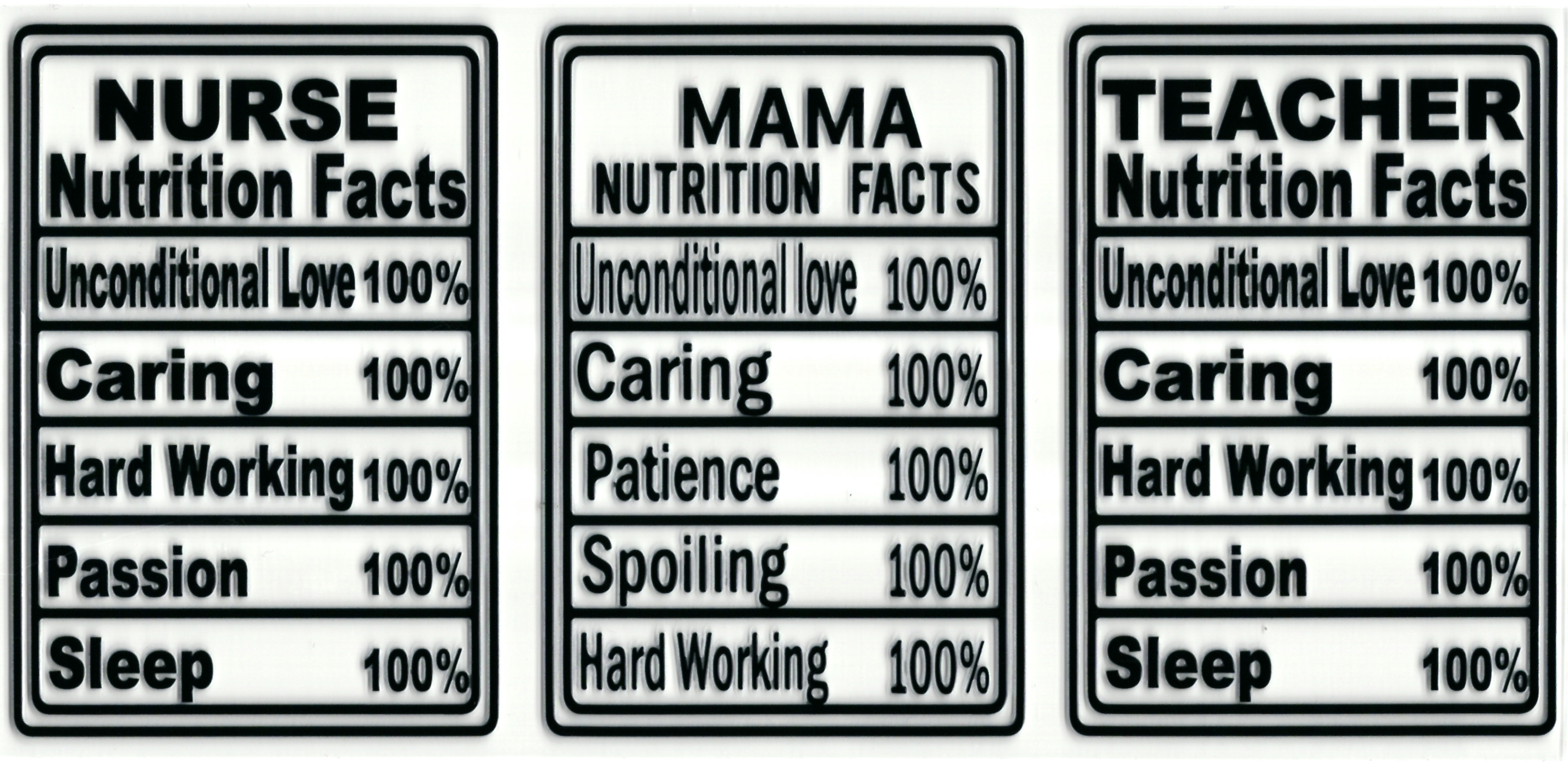 UV DTF cup sticker nurse - mom