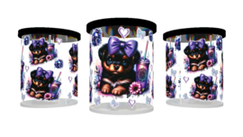 UV DTF cup stickers hondje