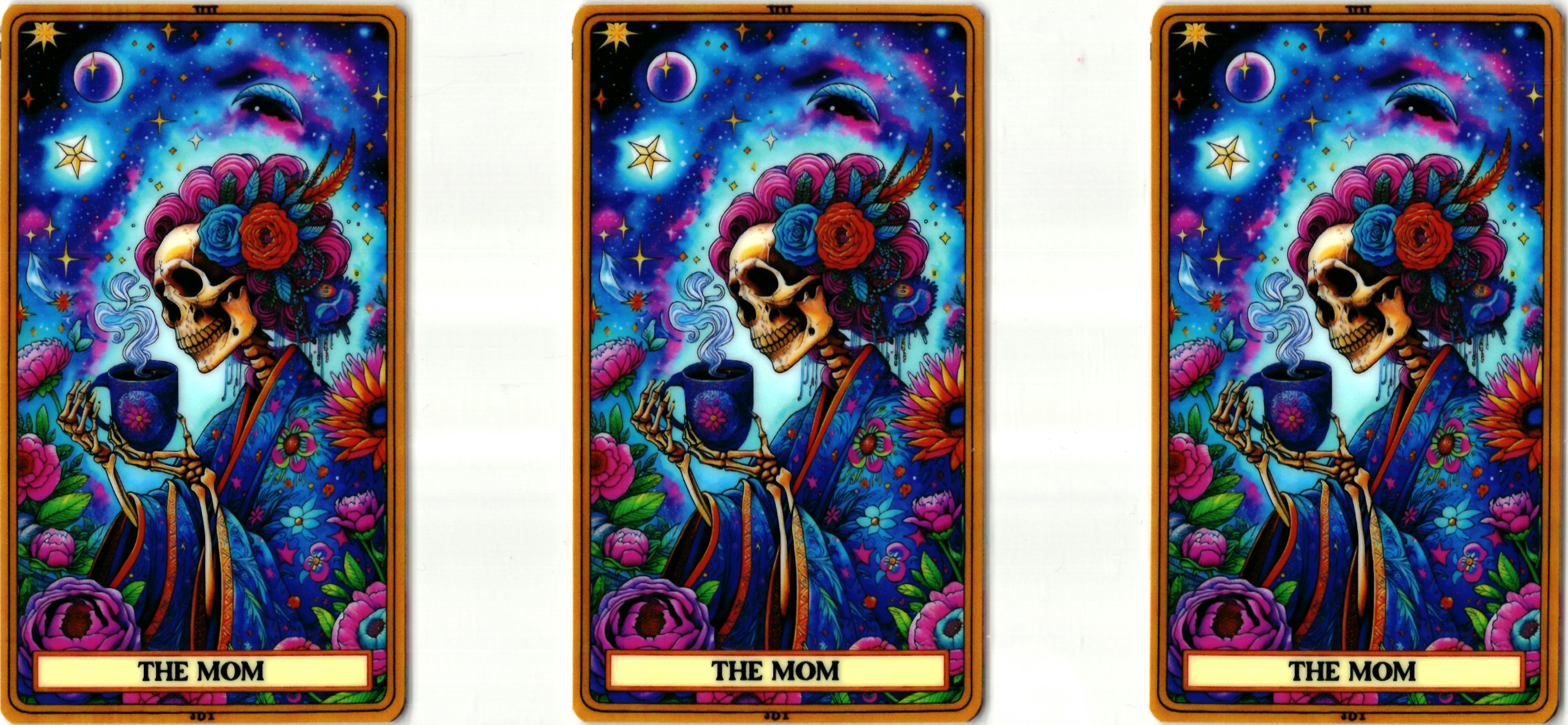 UV DTF cup wrap mom - skelet