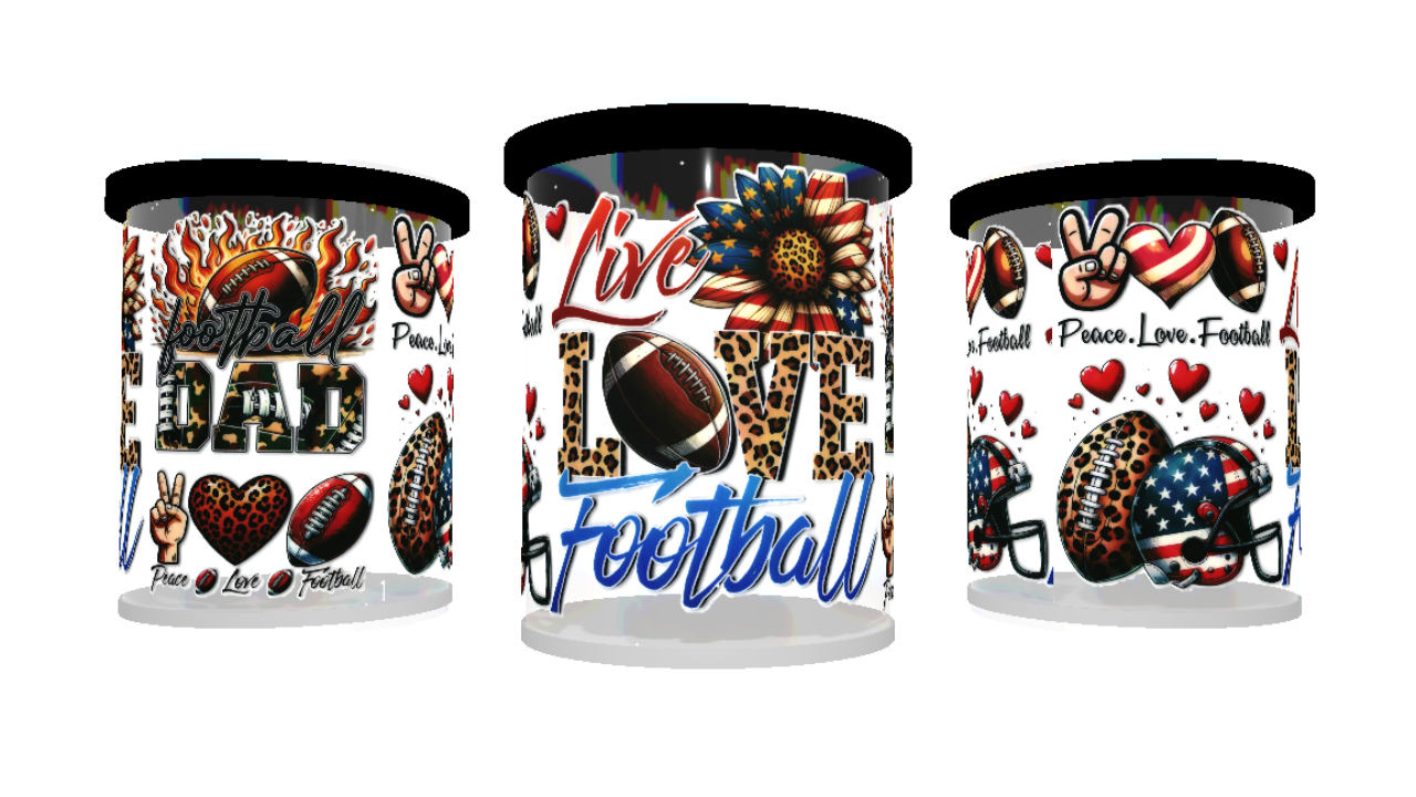 UV DTF cup sticker dad