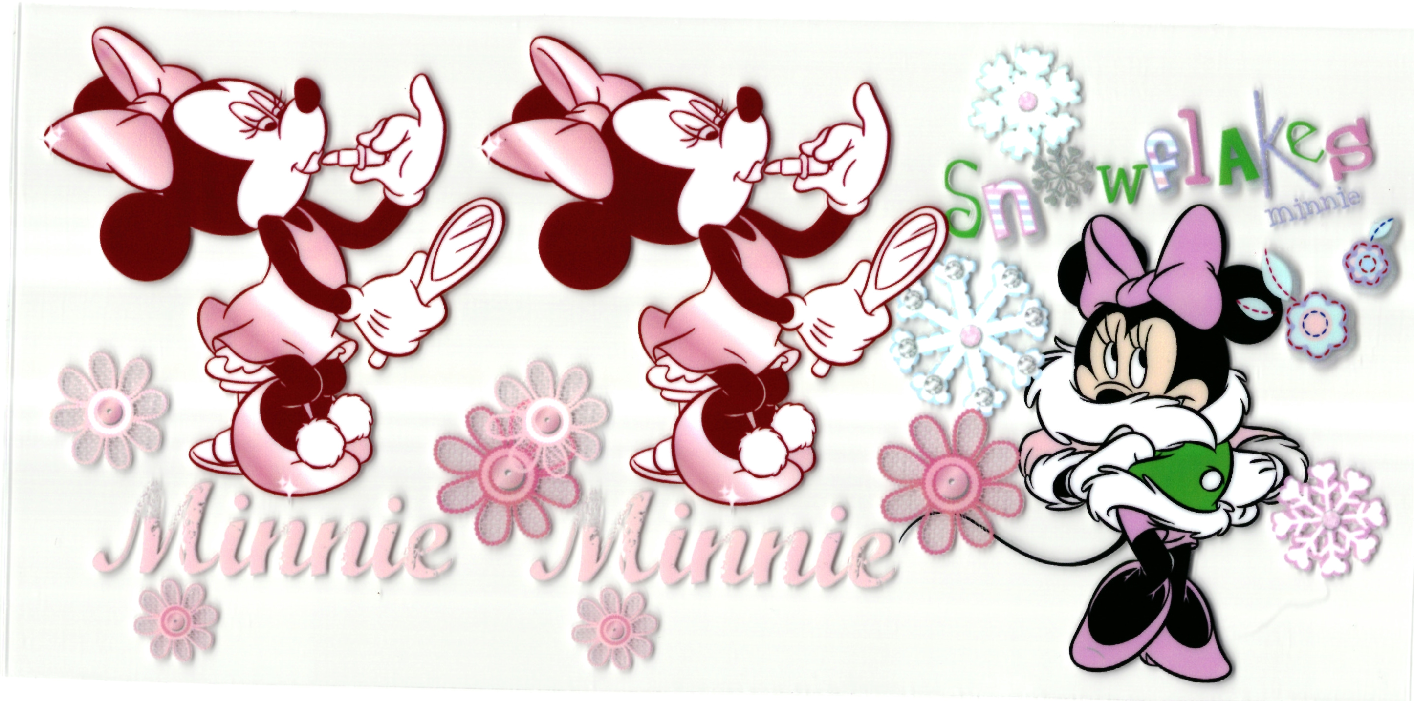 UV DTF cup sticker Minnie
