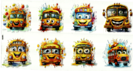 UV DTF cup stickers bus