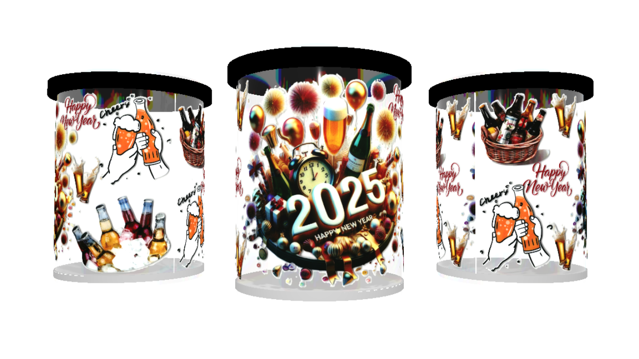 UV DTF cup sticker hondjes