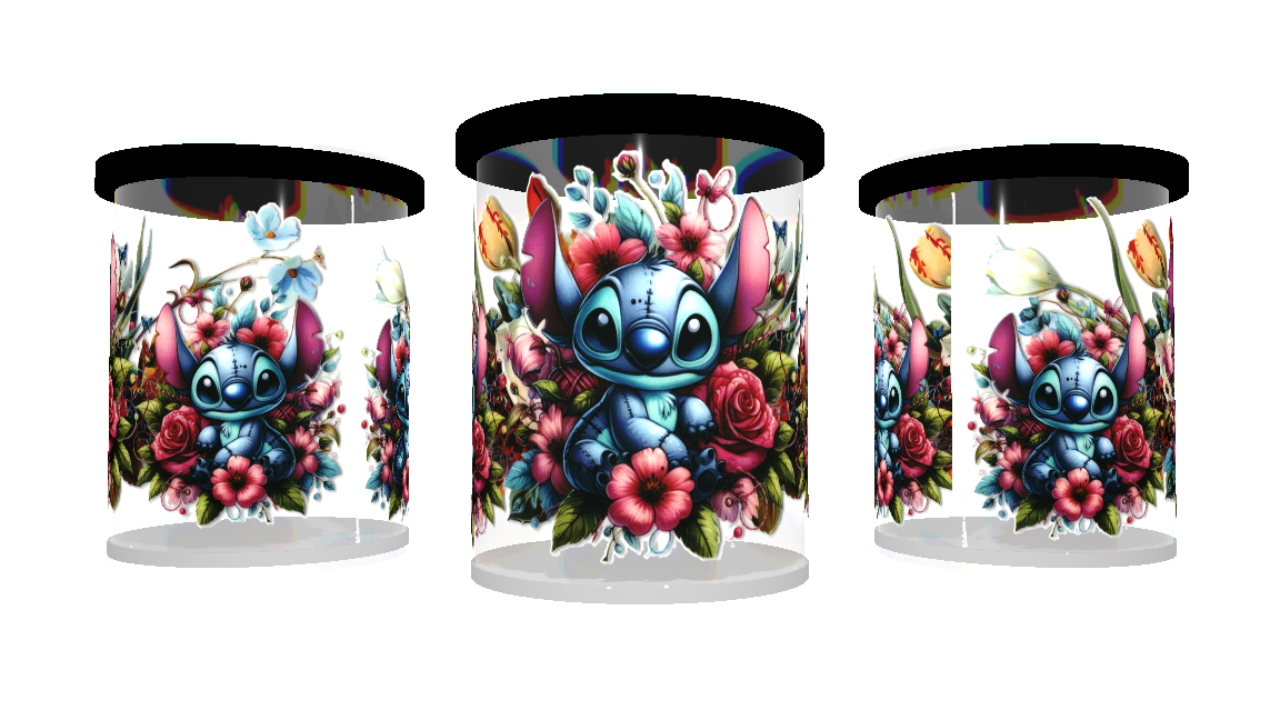 UV DTF cup sticker Stitch