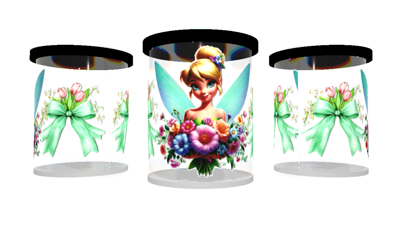 UV DTF cup sticker Tinkerbell