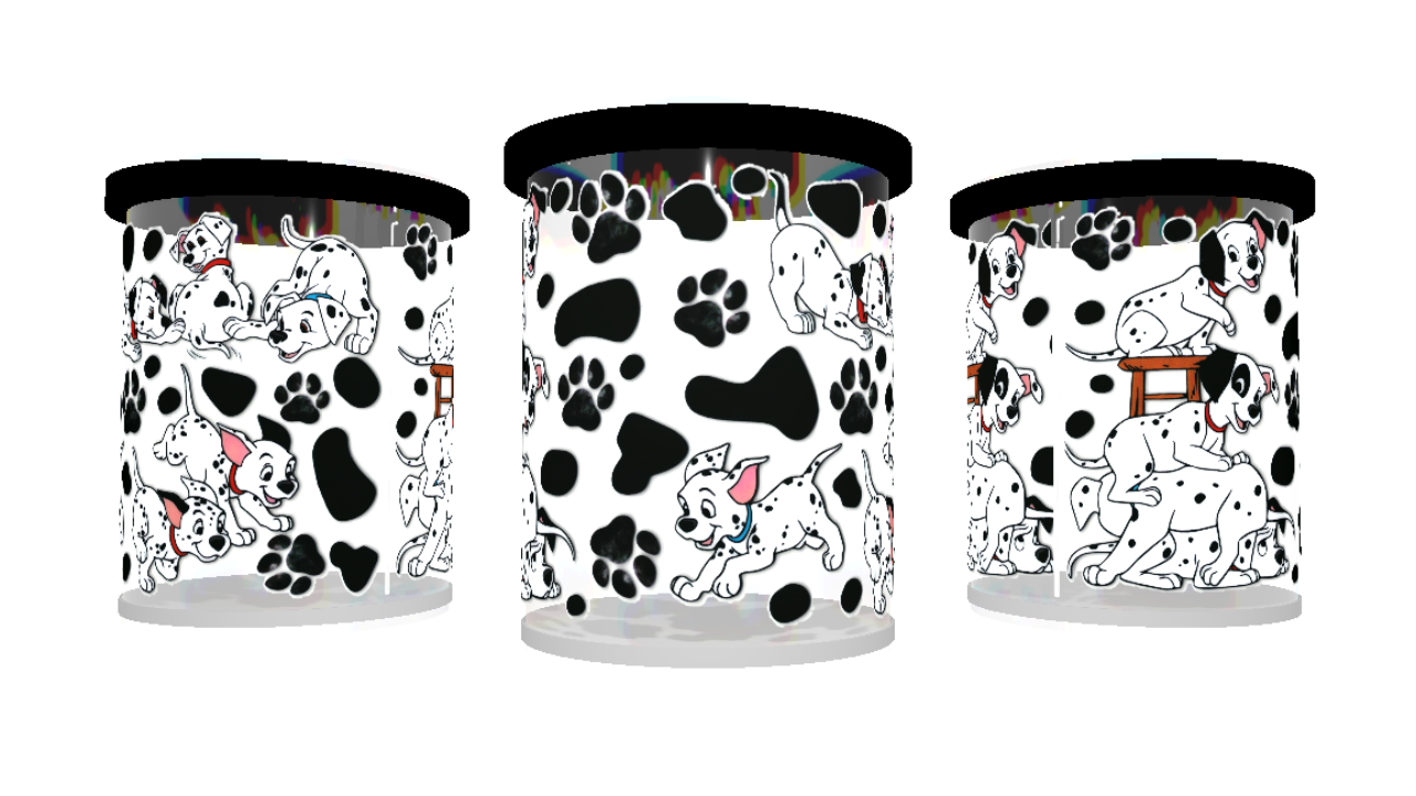 UV DTF cup sticker 101 dalmatiers