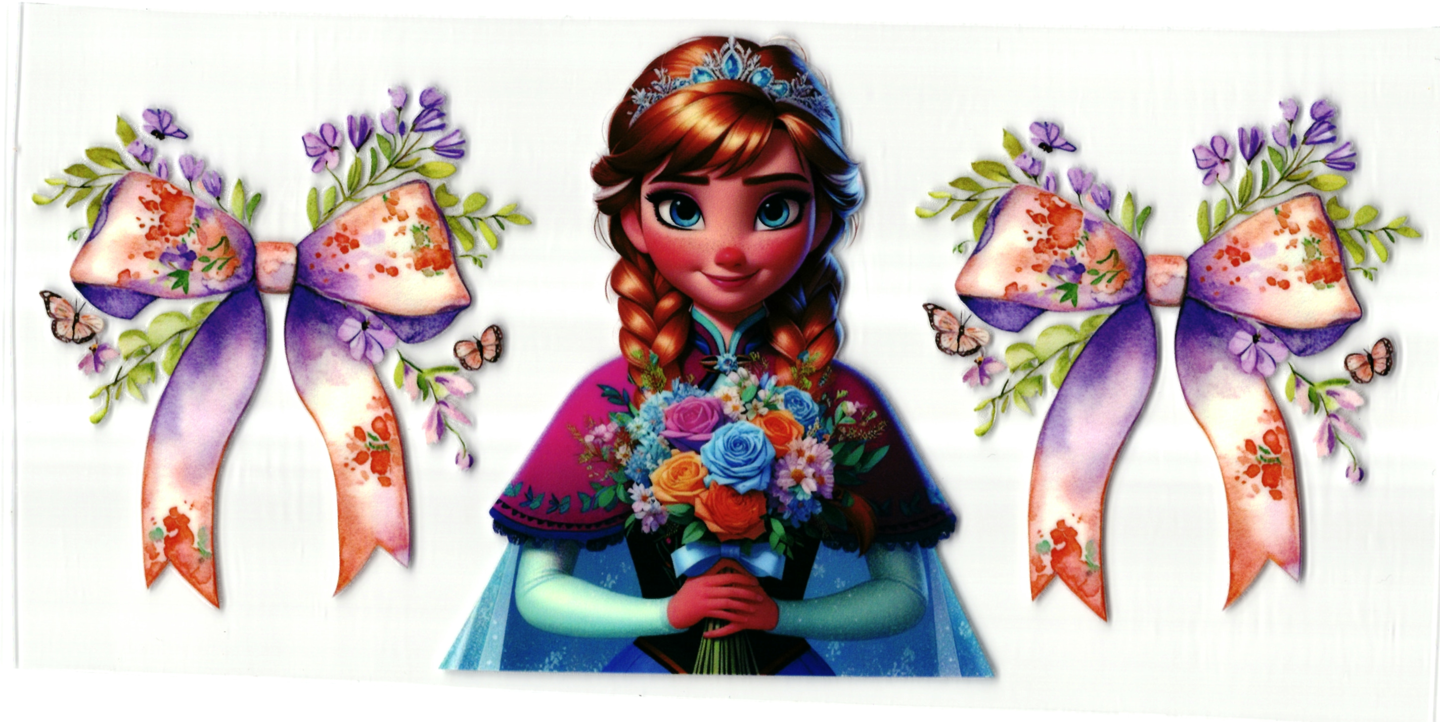 UV DTF cup sticker Anna - Frozen