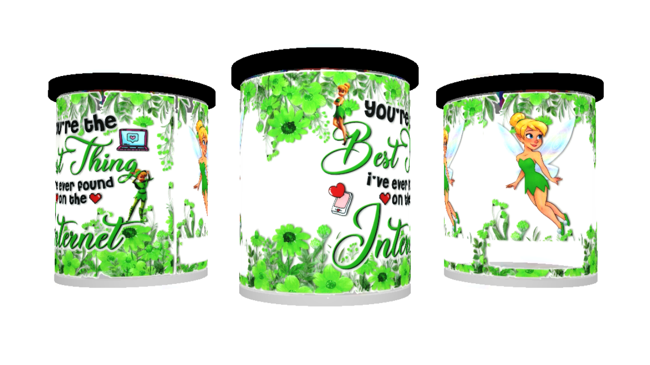 UV DTF cup sticker Tinkerbell