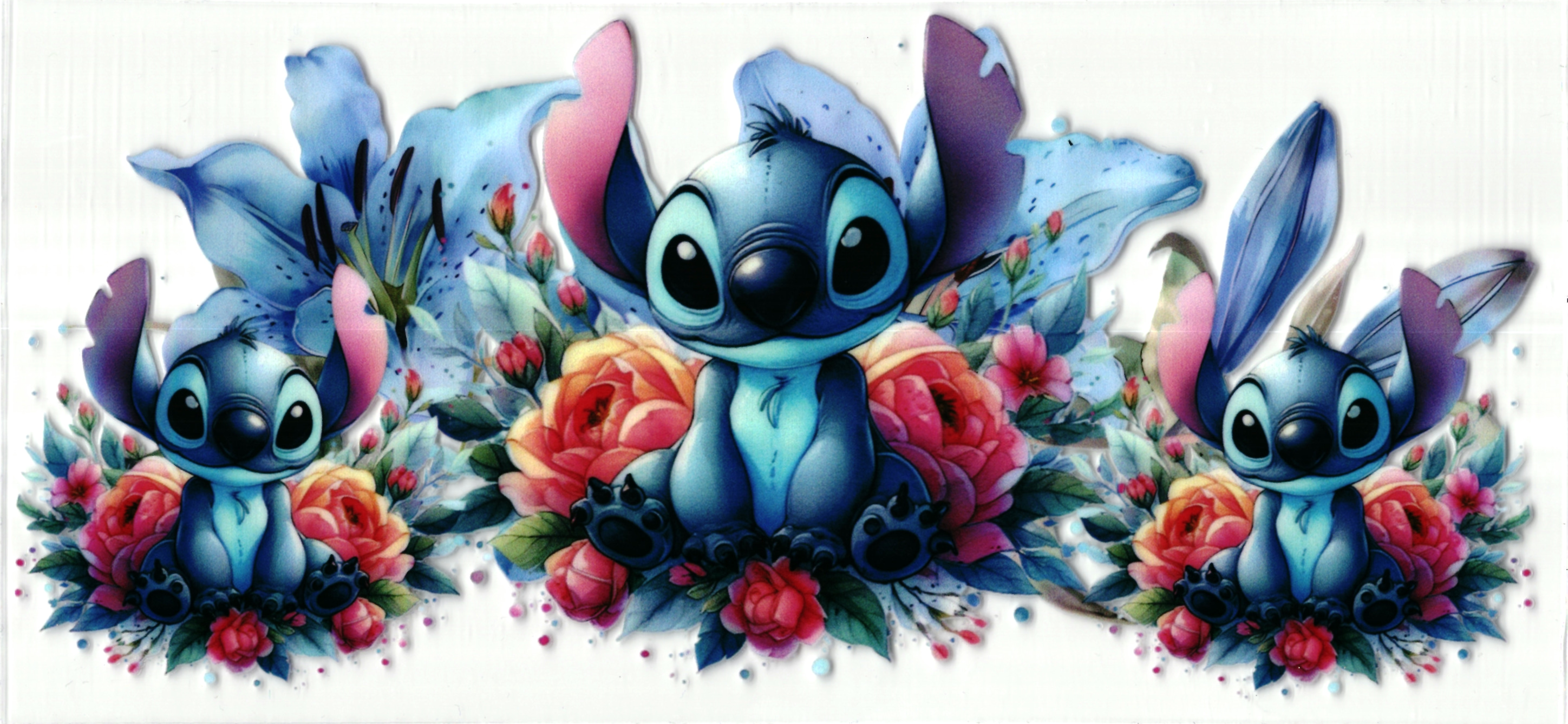 UV DTF cup sticker Stitch
