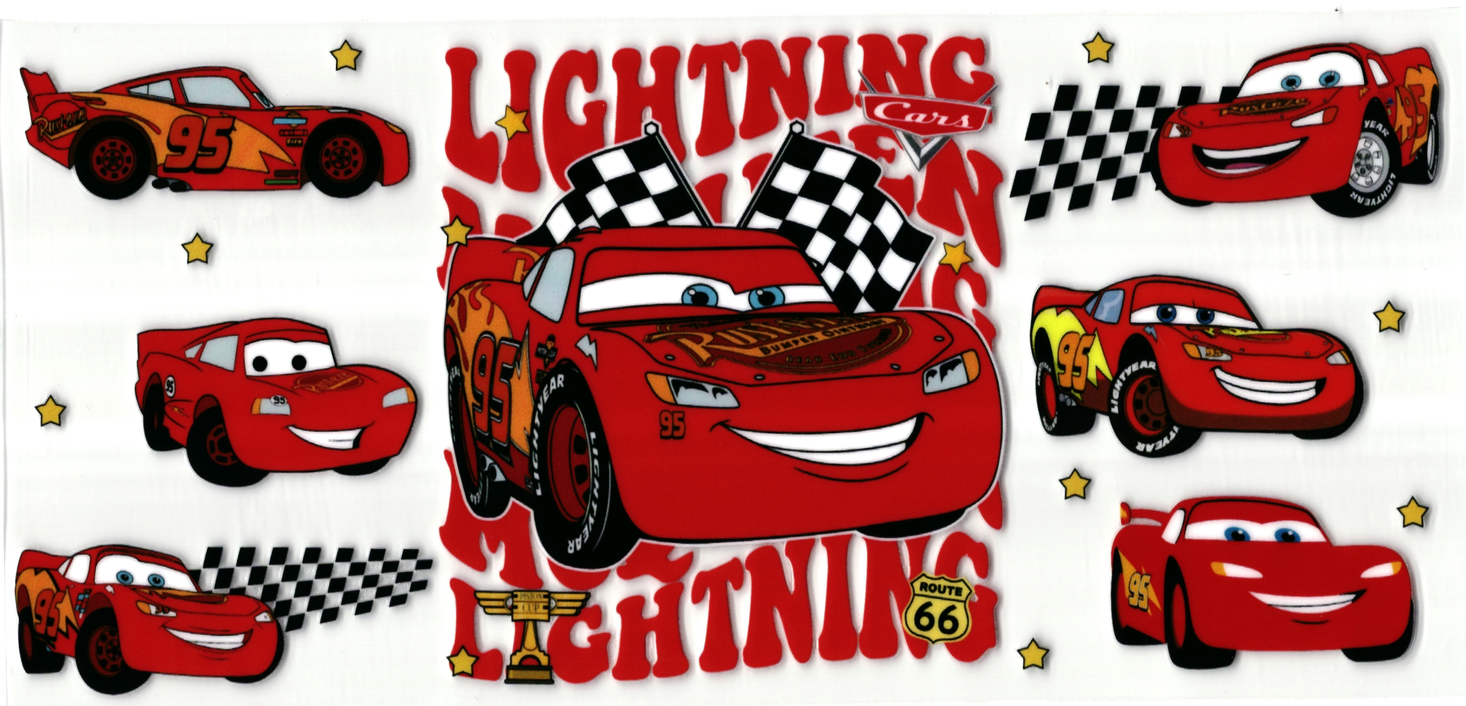 UV DTF cup sticker Stitch