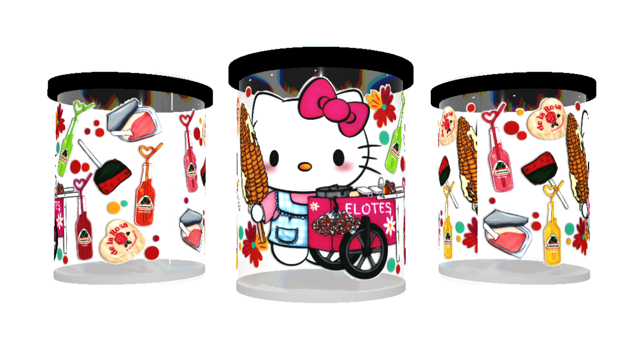 UV DTF cup wrap sticker luiaard