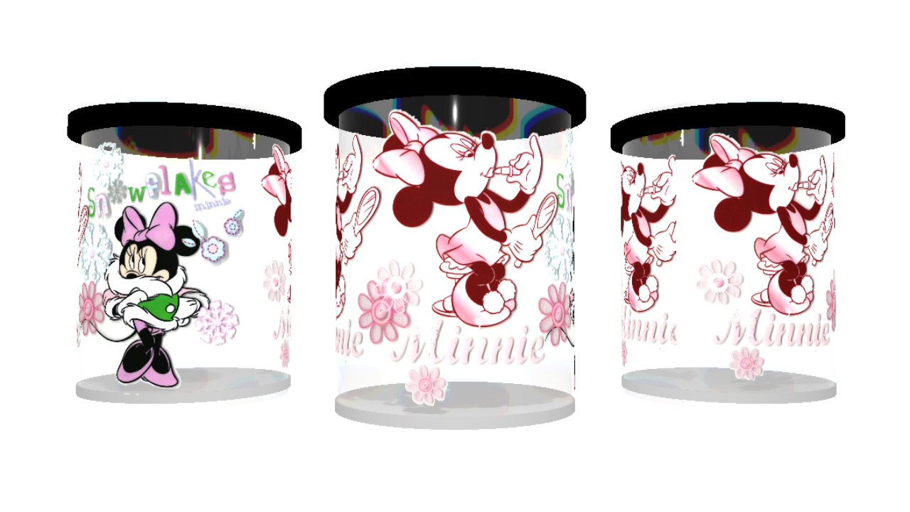 UV DTF cup sticker Minnie