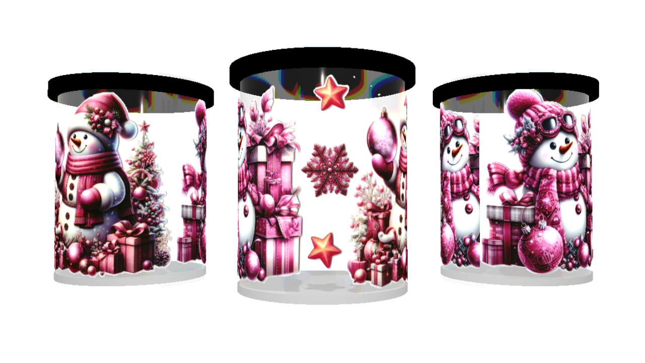 UV DTF cup wrap sneeuwpop