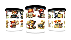 UV DTF cup stickers beestjes