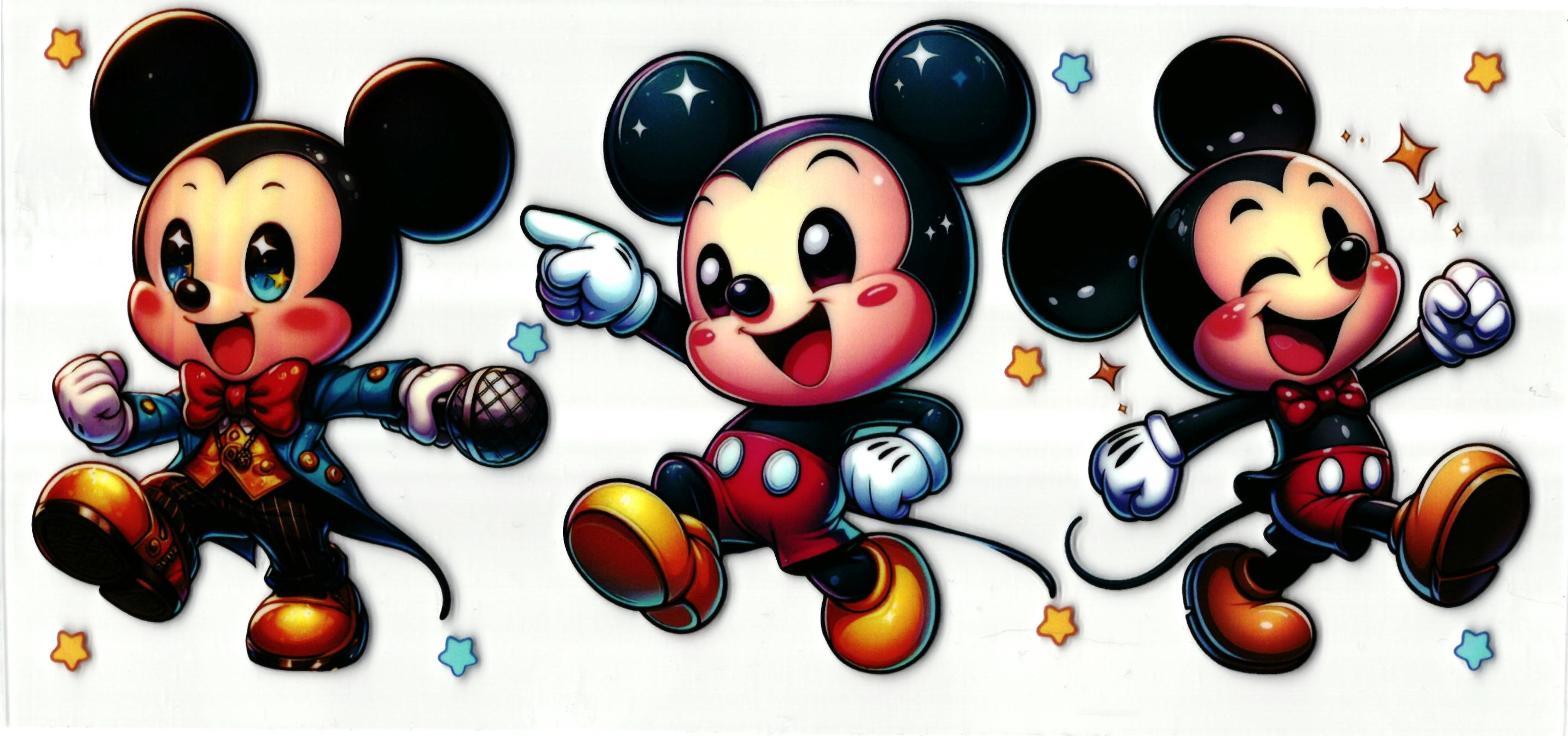 UV DTF cup sticker baby Mickey