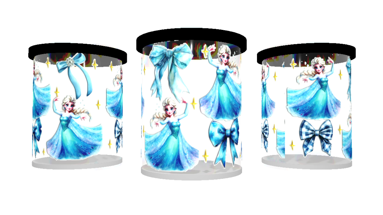 UV DTF cup sticker Frozen - Elsa